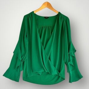 Ann Taylor Green Blouse